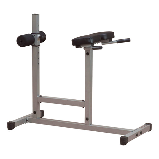 body solid powerline pch24x roman chair back hyperextension front view