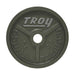 35lb Gray Wide Flange Premium Machined Olympic Plate Troy Barbell