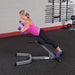 45 back hyperextension ghyp345 pec fly with dumbbells