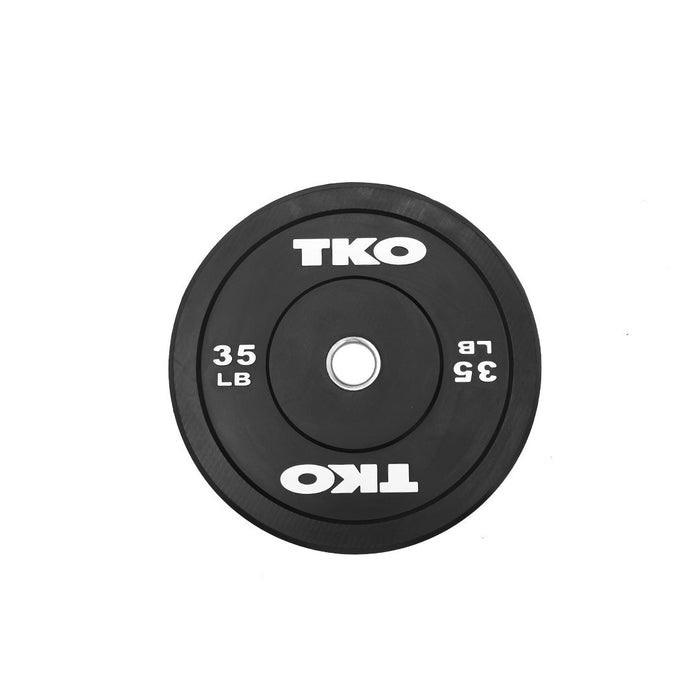 TKO 802BPP2 Rubber Olympic Bumper Plate Sets