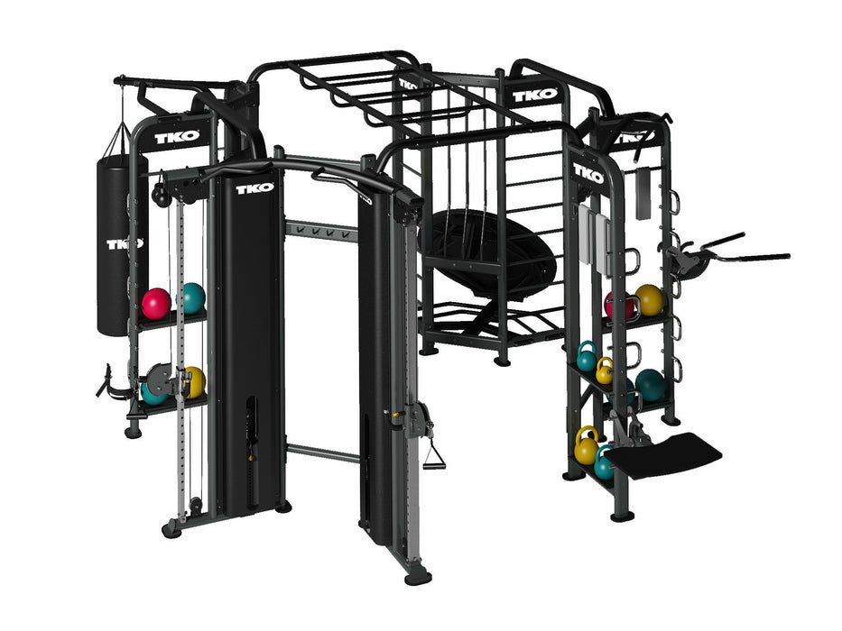 TKO Strength Stretch / Box / Rebounder / Cable Station