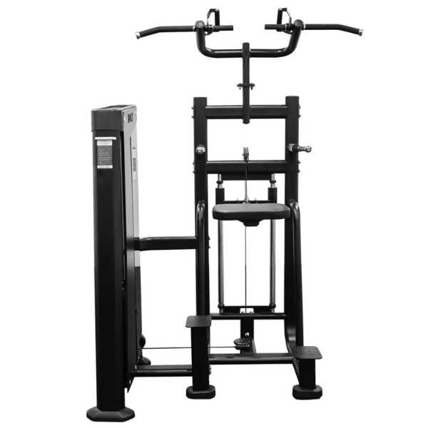 Assisted Pull Up and Assisted Dip Combo Shock Series Front View
