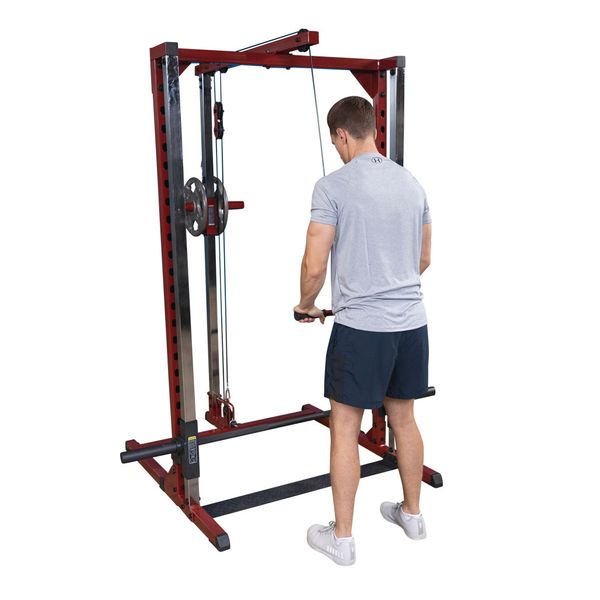 Body Solid Best Fitness BFLA250 Smith Machine Lat Attachment