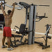 Body Solid Fusion F500 Standing Shoulder Press Exercise