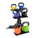 Body Solid GDKR50B with Colored Kettlebells