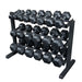 Body Solid GDR363B 3-Tier Dumbbell Rack