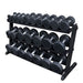 Body Solid GDRT6B 60" Dumbbell Shelf