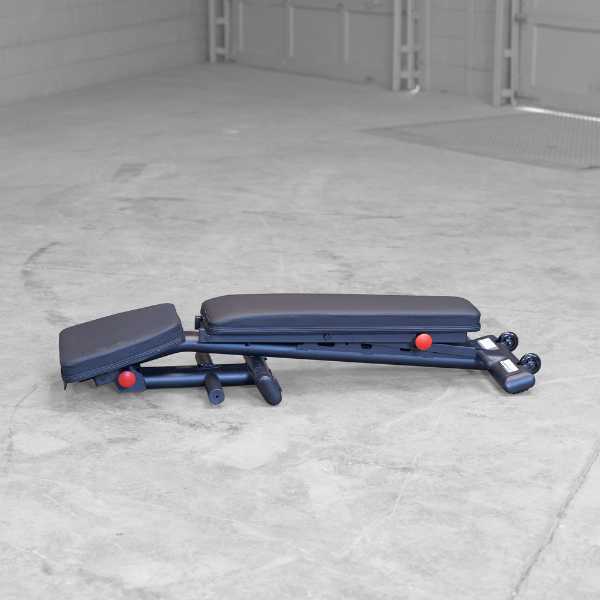 Body-Solid GFID225B Adjustable Bench Full Flat View