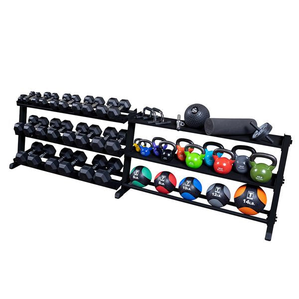 Body Solid GMRT6B 60" Medicine Ball Shelf