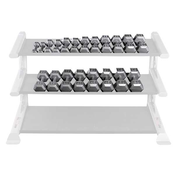 Body-Solid Hex Dumbbell Multiple Weights