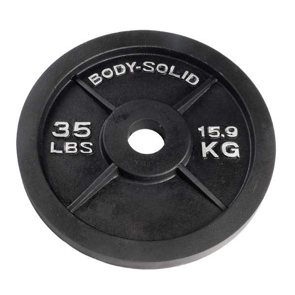 Body-Solid OPB Cast Iron 35lb Plate