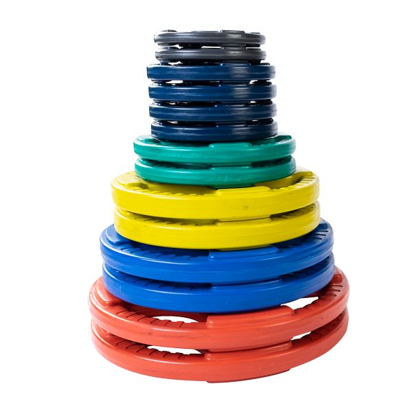 Body-Solid ORC Color Rubber Grip Olympic Plates