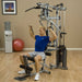 Body Solid Powerline P2X Arm Overhead Press Exercise