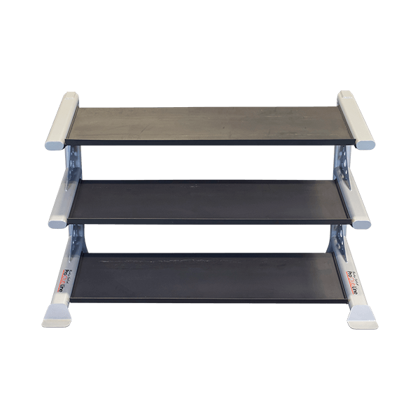 Body Solid Pro Clubline SDKR1000DB 3-tier Dumbbell Rack