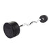 Body-Solid Rubber Coated Fixed Curl Barbell 100lb