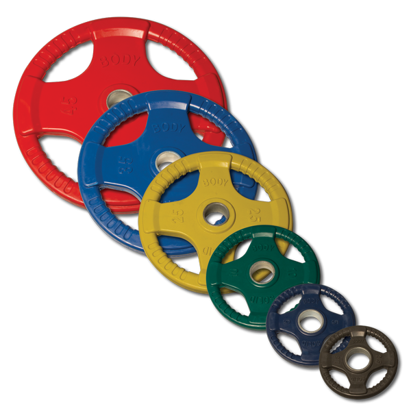 Body Solid Tools ORC Colored Rubber Grip Olympic Plates