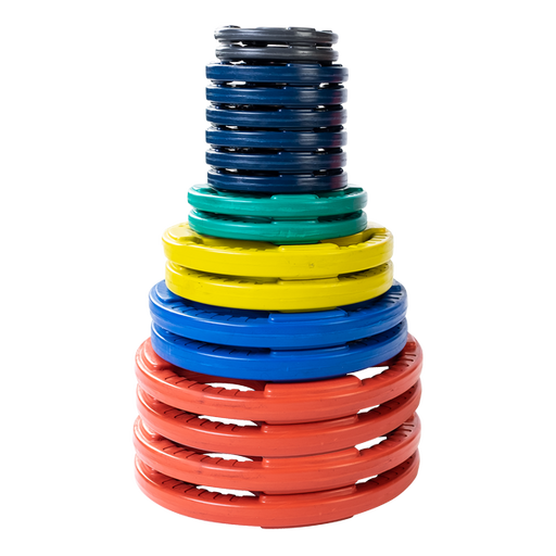 Body Solid Tools ORCT Colored Rubber Grip Plate Set