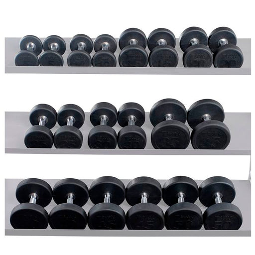 Body Solid Tools SDPS Rubber Round Dumbbell Sets