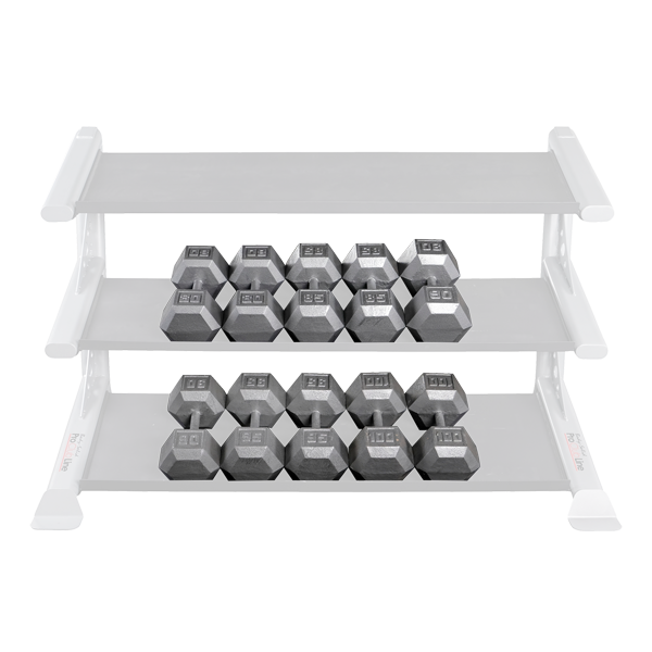 Body Solid Tools SDS Cast Iron Hex Dumbbell Sets