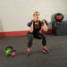 Body-Solid Vinyl Coated Kettlebells Goblet Squat Exercise