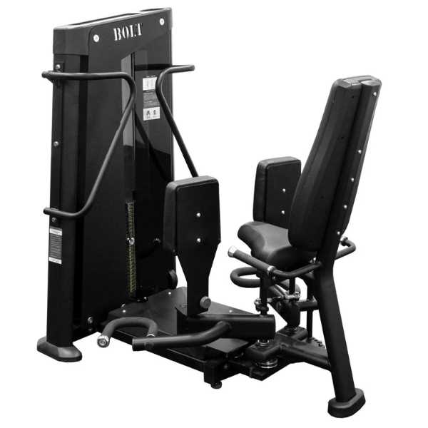 Bolt Fitness Hip Abductor Adductor Machine Back Left View