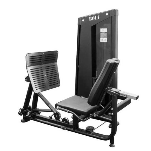 Bolt Fitness Seated Leg Press Machine Front View