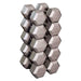 Close up Stack Hex Dumbbells Body Solid Tools