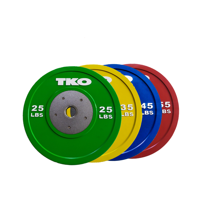 TKO Colored Competition Bumper Plates 802CCBP