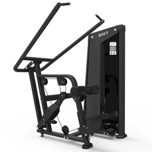 Front Right View of Bolt Fitness Shock Series Lat Pulldown