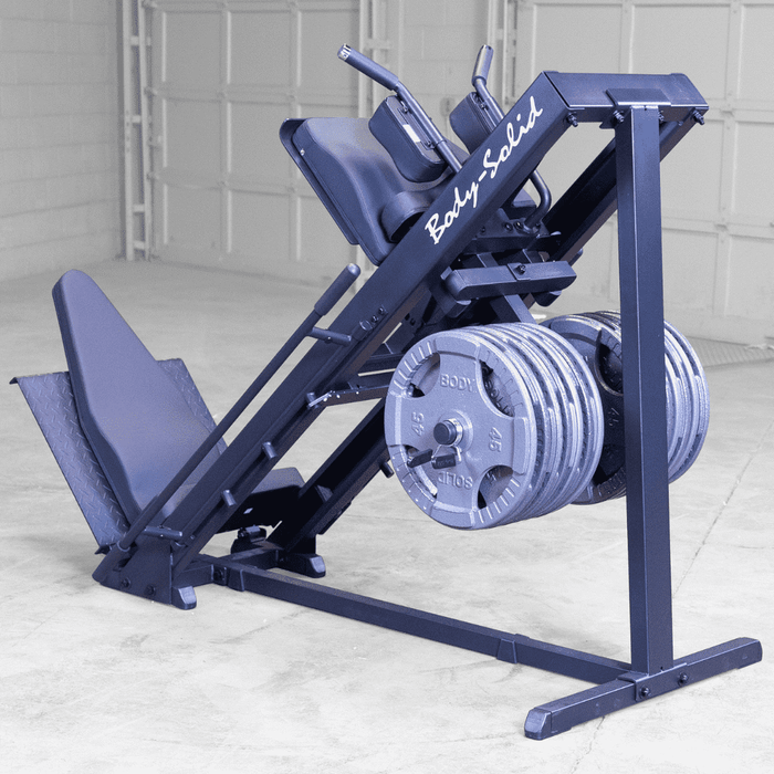 GLPH1100B Leg Press and Hack Squat Machine Leg Workout