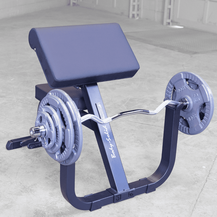 GPCB329B Preacher Curl Bench Gym Equipment