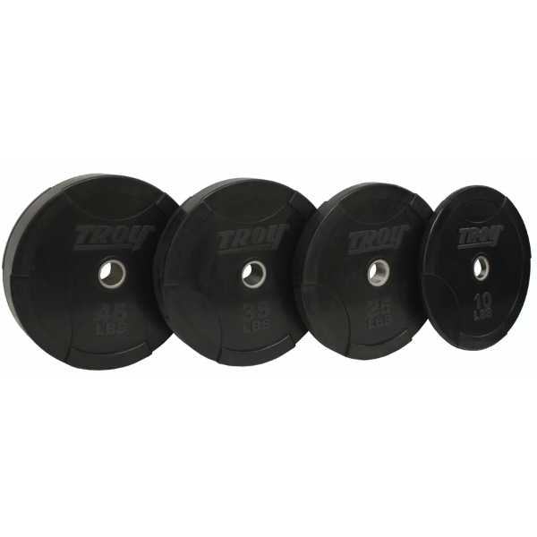 Interlocking Rubber Bumper Plates Set Troy Barbell