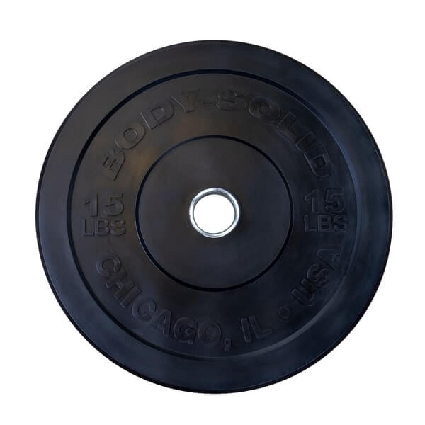 Body Solid OBPXC Chicago Extreme Colored Bumper Plates