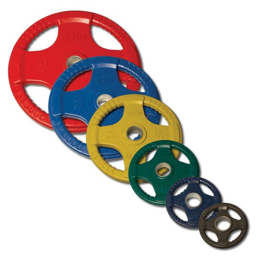 ORC Color Rubber Grip Olympic Plates