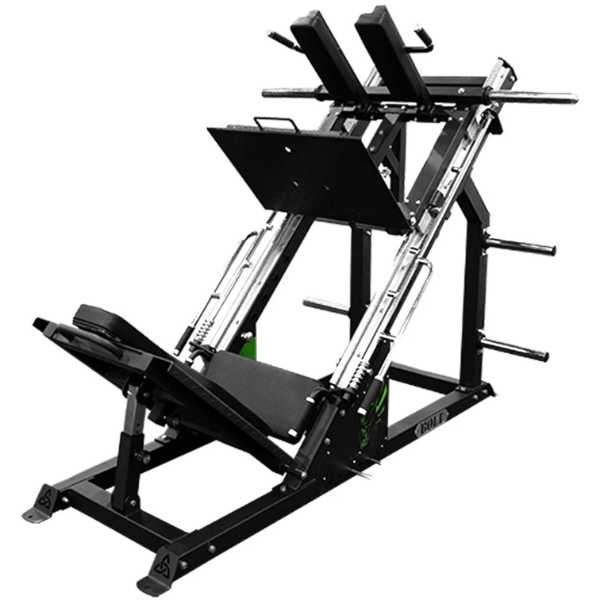 Outlaw Adjustable Leg-Press Hack Squat Combo By Bolt Fitness