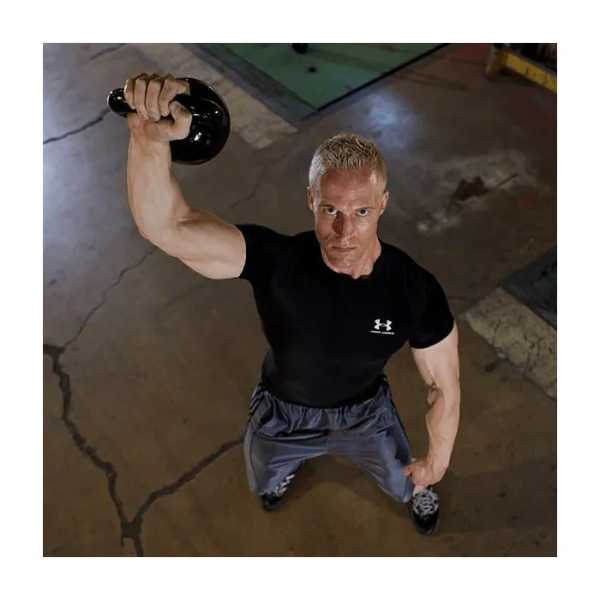 Overhead Kettlebell Press Exercise