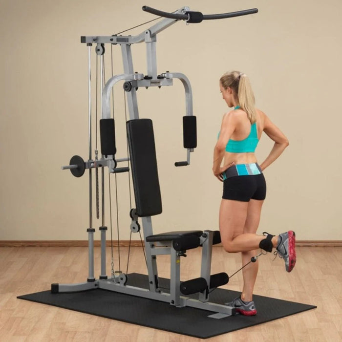 Powerline Home Gym Body Solid PHG1000X Leg Curl Exercise