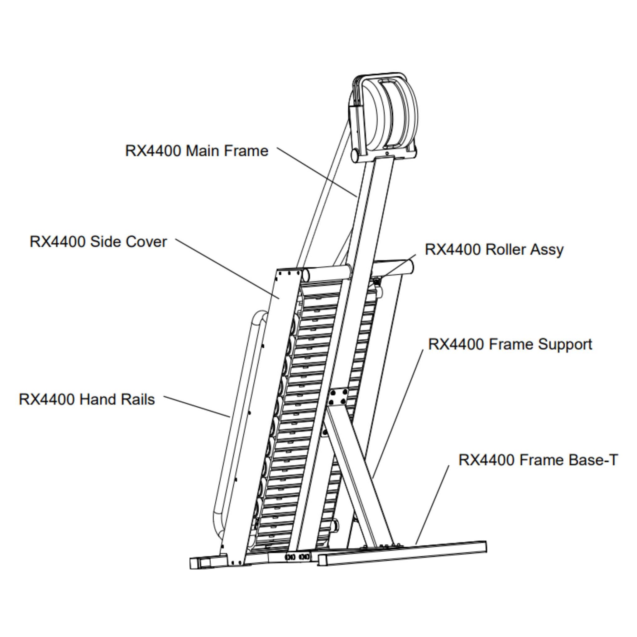Ropeflex RX4400 Spartan Climb Tread Climbing Machine Free Shipping
