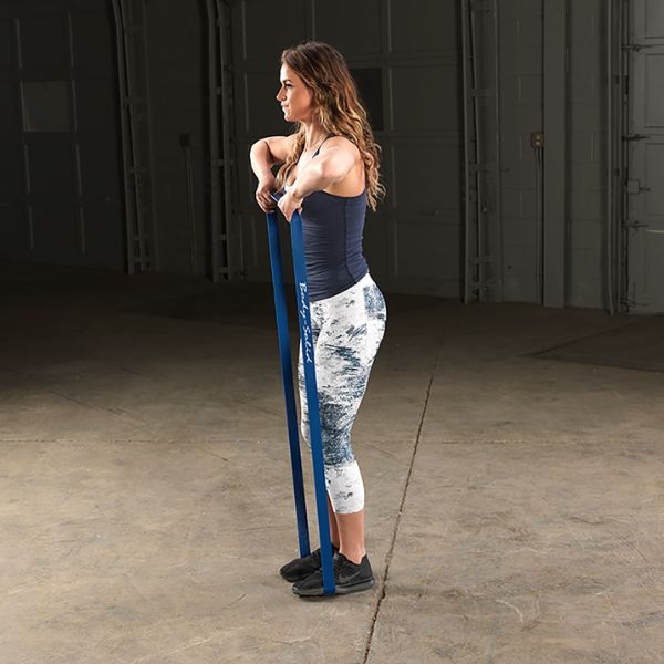 Resistance Band Blue Shoulder Exercise