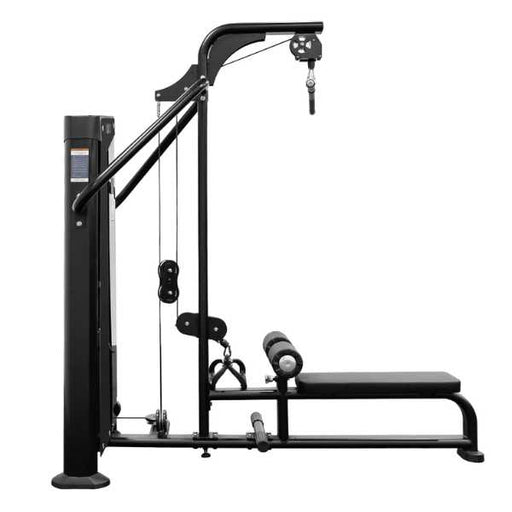 Side View of Lat Pulldown and Low Row Machine