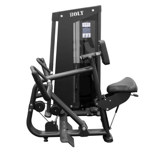 Side View of Seated Row Machine by Bolt Fitness
