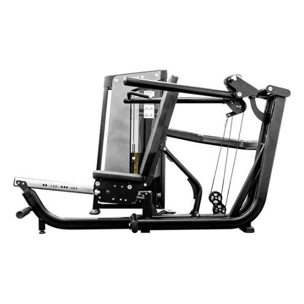 Side View of Shock Series Chest Incline Shoulder Press Combo