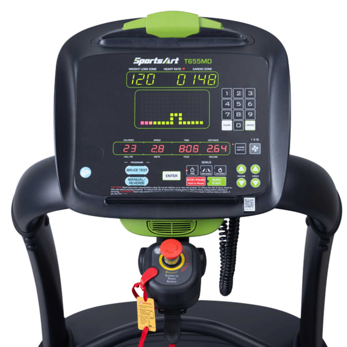 SportsArt Rehabilitation Treadmill T655MD Console