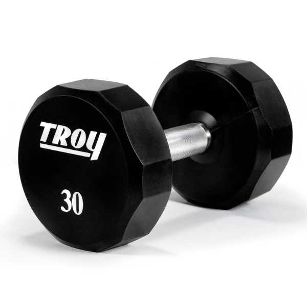 Troy Barbell 12 Sided Urethane Dumbbells TSD U For Sale Select Fitness USA