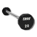 Troy Barbell 12 Sided Fixed Urethane Straight Barbell