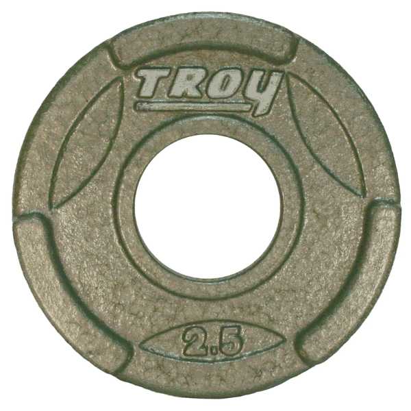 Troy Barbell 2.5lbs Iron Grip Plate GO