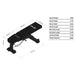 Troy Barbell Adjustable Weight Bench Dimensions