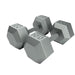 Troy USA 50lb Solid Hex Dumbbells