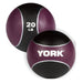 York 20lb Medicine Rubber Ball Pink