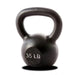 York Barbell 35lb Single Kettlebell Black